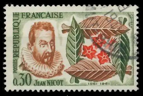 FRANKREICH 1961 Nr 1340 gestempelt 625936