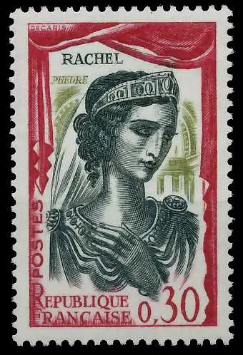 FRANKREICH 1961 Nr 1357 postfrisch 625A52