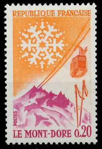 FRANKREICH 1961 Nr 1360 postfrisch 625A6A