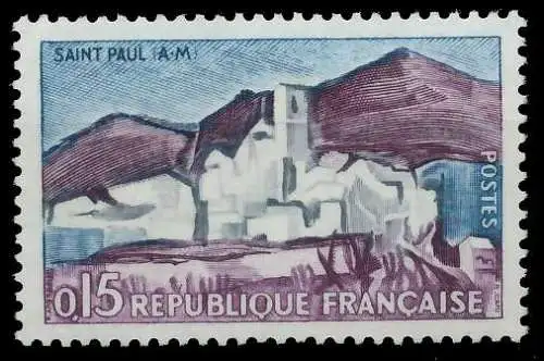 FRANKREICH 1961 Nr 1365 postfrisch S25CBFA