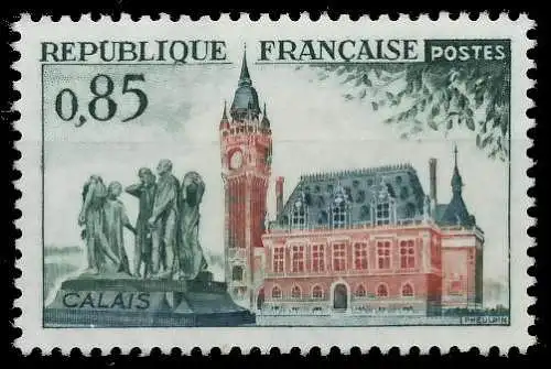 FRANKREICH 1961 Nr 1370 postfrisch S25CC36