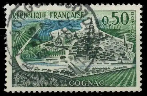 FRANKREICH 1961 Nr 1368 gestempelt 62D24E
