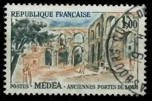 FRANKREICH 1961 Nr 1371 gestempelt 62D266