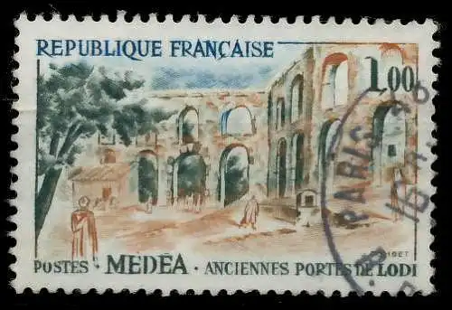 FRANKREICH 1961 Nr 1371 gestempelt 62D262