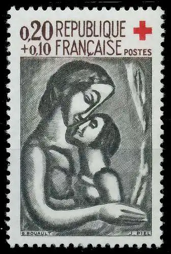 FRANKREICH 1961 Nr 1376 postfrisch S263C02