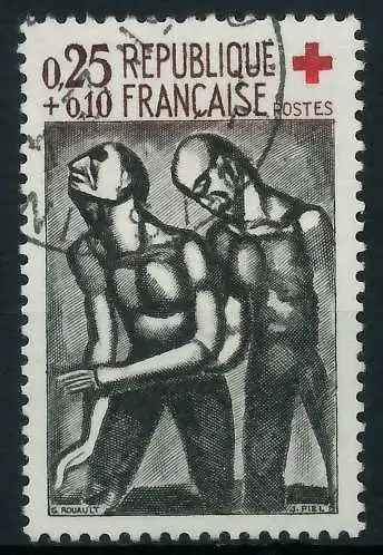 FRANKREICH 1961 Nr 1377 gestempelt 62D2BE
