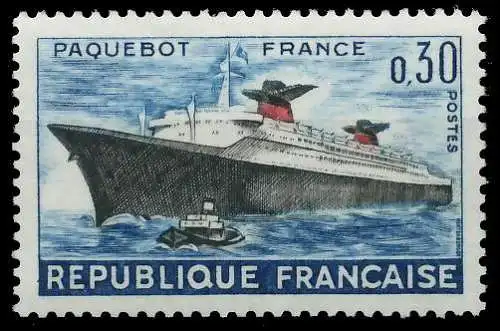 FRANKREICH 1962 Nr 1378 postfrisch 62D2CA