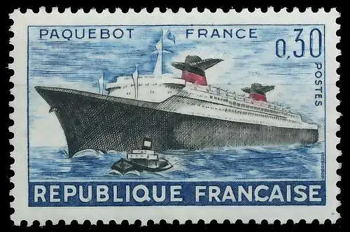 FRANKREICH 1962 Nr 1378 postfrisch 62D2E2