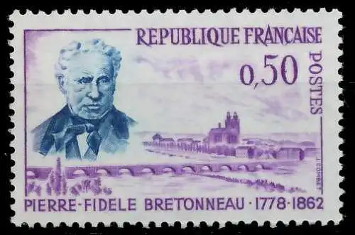 FRANKREICH 1962 Nr 1381 postfrisch 62D30A