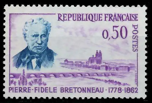 FRANKREICH 1962 Nr 1381 postfrisch 62D2FE