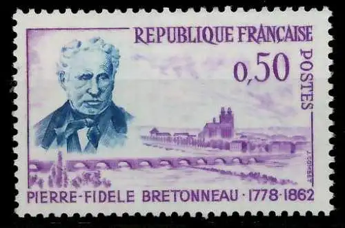 FRANKREICH 1962 Nr 1381 postfrisch 62D306