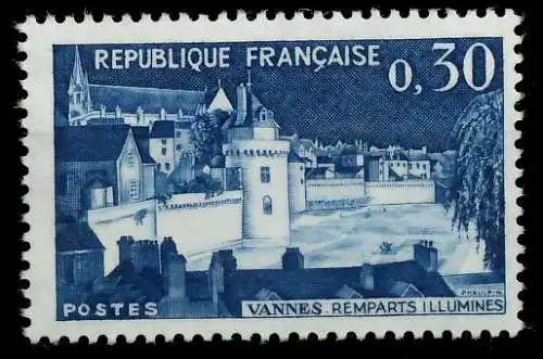FRANKREICH 1962 Nr 1386 postfrisch 62D392