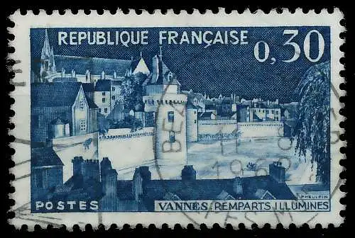 FRANKREICH 1962 Nr 1386 gestempelt 62D3A6