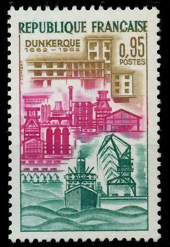 FRANKREICH 1962 Nr 1388 postfrisch 62D3D2