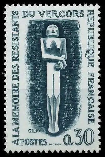 FRANKREICH 1962 Nr 1390 postfrisch S263D56
