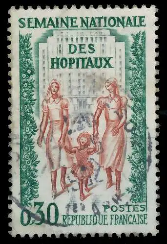 FRANKREICH 1962 Nr 1393 gestempelt 62D45E