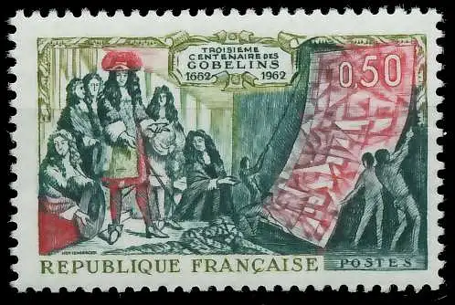 FRANKREICH 1962 Nr 1397 postfrisch S263E0E