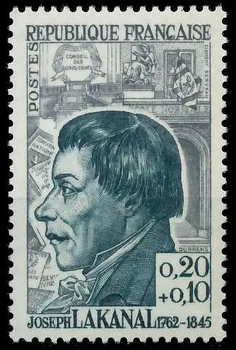 FRANKREICH 1962 Nr 1401 postfrisch S263E62