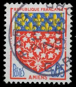 FRANKREICH 1962 Nr 1406 gestempelt 62D572