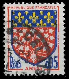 FRANKREICH 1962 Nr 1406 gestempelt 62D576