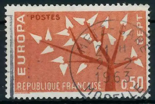 FRANKREICH 1962 Nr 1412 gestempelt 62D5CE