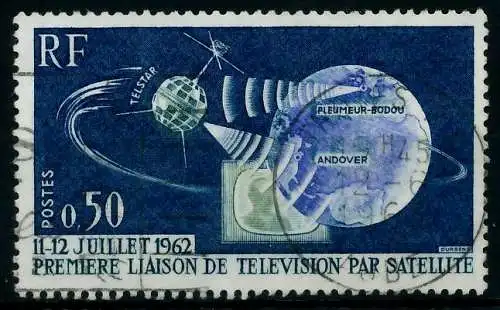 FRANKREICH 1962 Nr 1414 gestempelt 62D602