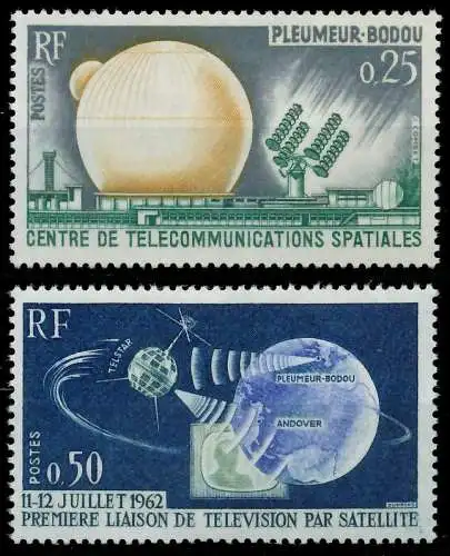 FRANKREICH 1962 Nr 1413-1414 postfrisch S263F32