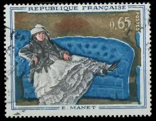 FRANKREICH 1962 Nr 1416 gestempelt 62D636