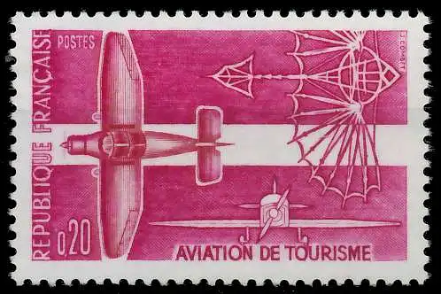 FRANKREICH 1962 Nr 1395 postfrisch S263FBE