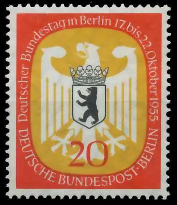 BERLIN 1955 Nr 130 postfrisch 62D69A