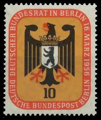 BERLIN 1956 Nr 136 postfrisch S263FFE