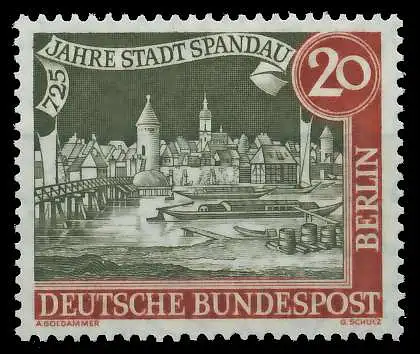 BERLIN 1957 Nr 159y postfrisch S264036
