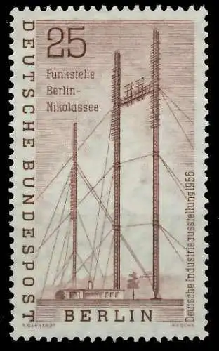 BERLIN 1956 Nr 157 postfrisch S264042