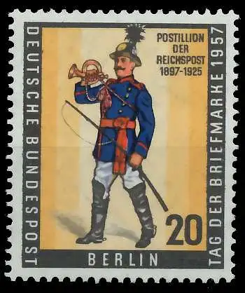BERLIN 1957 Nr 176 postfrisch S264156