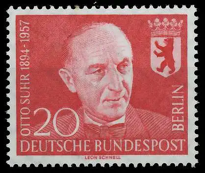 BERLIN 1958 Nr 181 postfrisch S2641A2