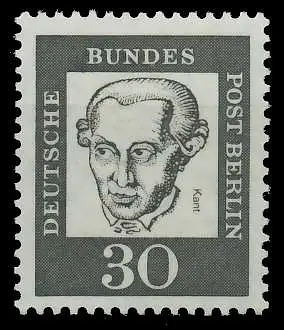 BERLIN DS BED. DEUTSCHE Nr 206 postfrisch S26EACE