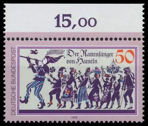 BRD BUND 1978 Nr 972 postfrisch ORA 636BBE