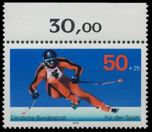 BRD BUND 1978 Nr 958 postfrisch ORA 636C8E