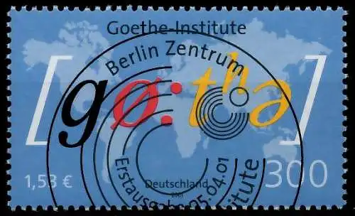 BRD BUND 2001 Nr 2181 ESST zentrisch gestempelt 636D5E