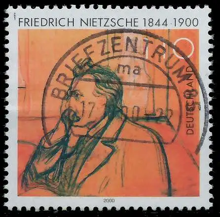 BRD BUND 2000 Nr 2131 zentrisch gestempelt 63B00E