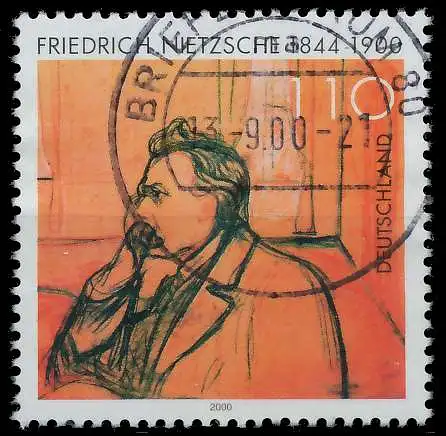 BRD BUND 2000 Nr 2131 gestempelt 63B006