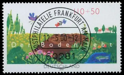 BRD BUND 2000 Nr 2116 zentrisch gestempelt 63B10E