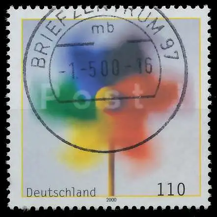 BRD BUND 2000 Nr 2106 gestempelt 63B36E