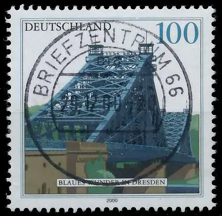 BRD BUND 2000 Nr 2109 zentrisch gestempelt 63B39E