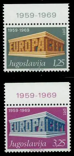 JUGOSLAWIEN 1969 Nr 1361I-1362I postfrisch ORA 9D1B52