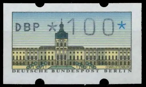 BERLIN AUTOMATENMARKEN Nr ATM 1-100 postfrisch 63B616