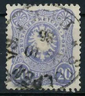 DEUTSCHES REICH 1880 88 ADLER Nr 42Ib gestempelt gepr. 63B68A