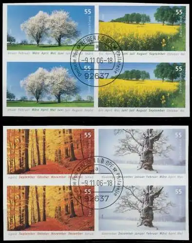 BRD BUND 2006 Nr 2574-2577 gestempelt VIERERBLOCK 63B6AA