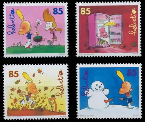 SCHWEIZ 2004 Nr 1869-1872 postfrisch 64205A