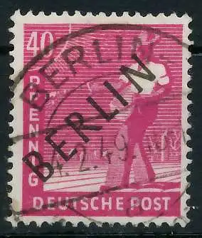 BERLIN 1948 Nr 12 zentrisch gestempelt 64209A